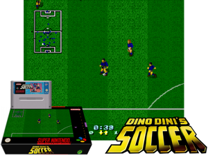 Dino Dini's Soccer (E) Cover